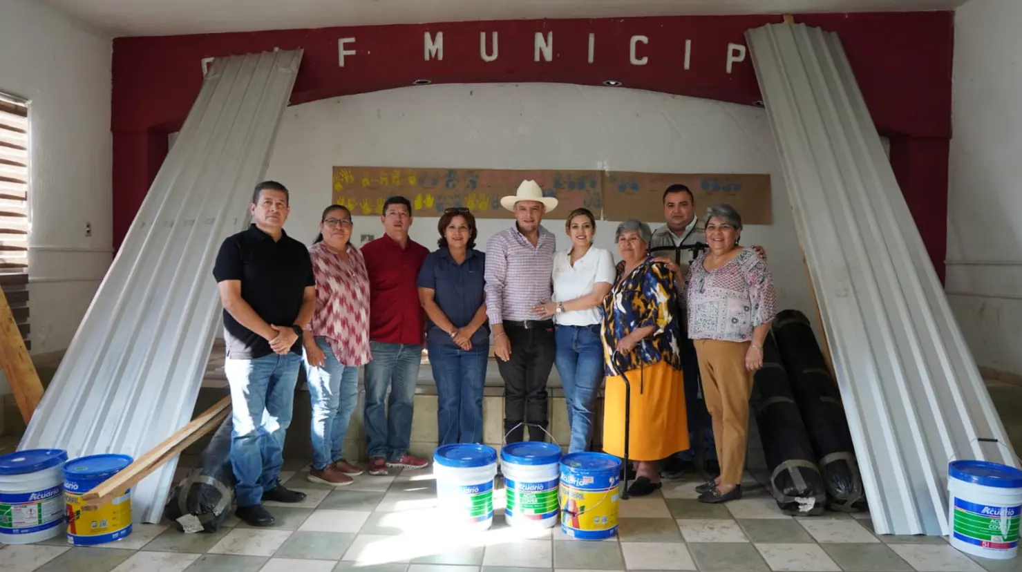 Apoya CECOP a huatabampenses afectados por lluvias