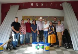 Apoya CECOP a huatabampenses afectados por lluvias