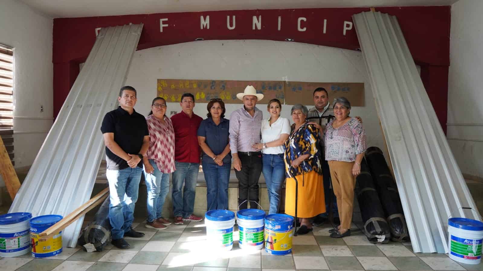 Apoya CECOP a huatabampenses afectados por lluvias