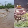 Lluvias dejan más de 40 incidentes en diferentes puntos de Hermosillo
