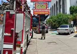 Se registra incendio en cuarto de hotel al norte de Ciudad Obregón