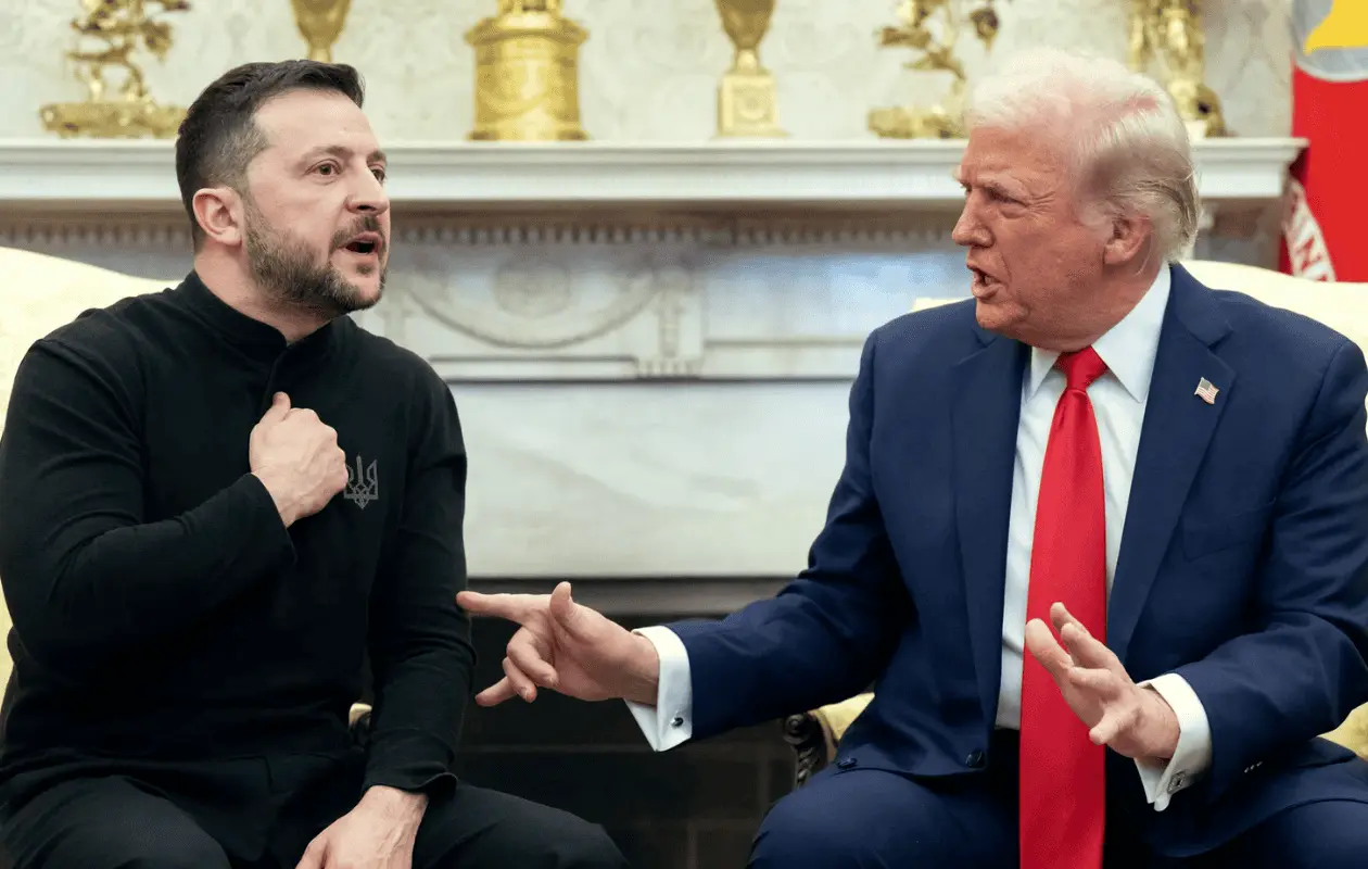 El mandatario de Ucrania tuvo una llamada con Donald Trump hoy.