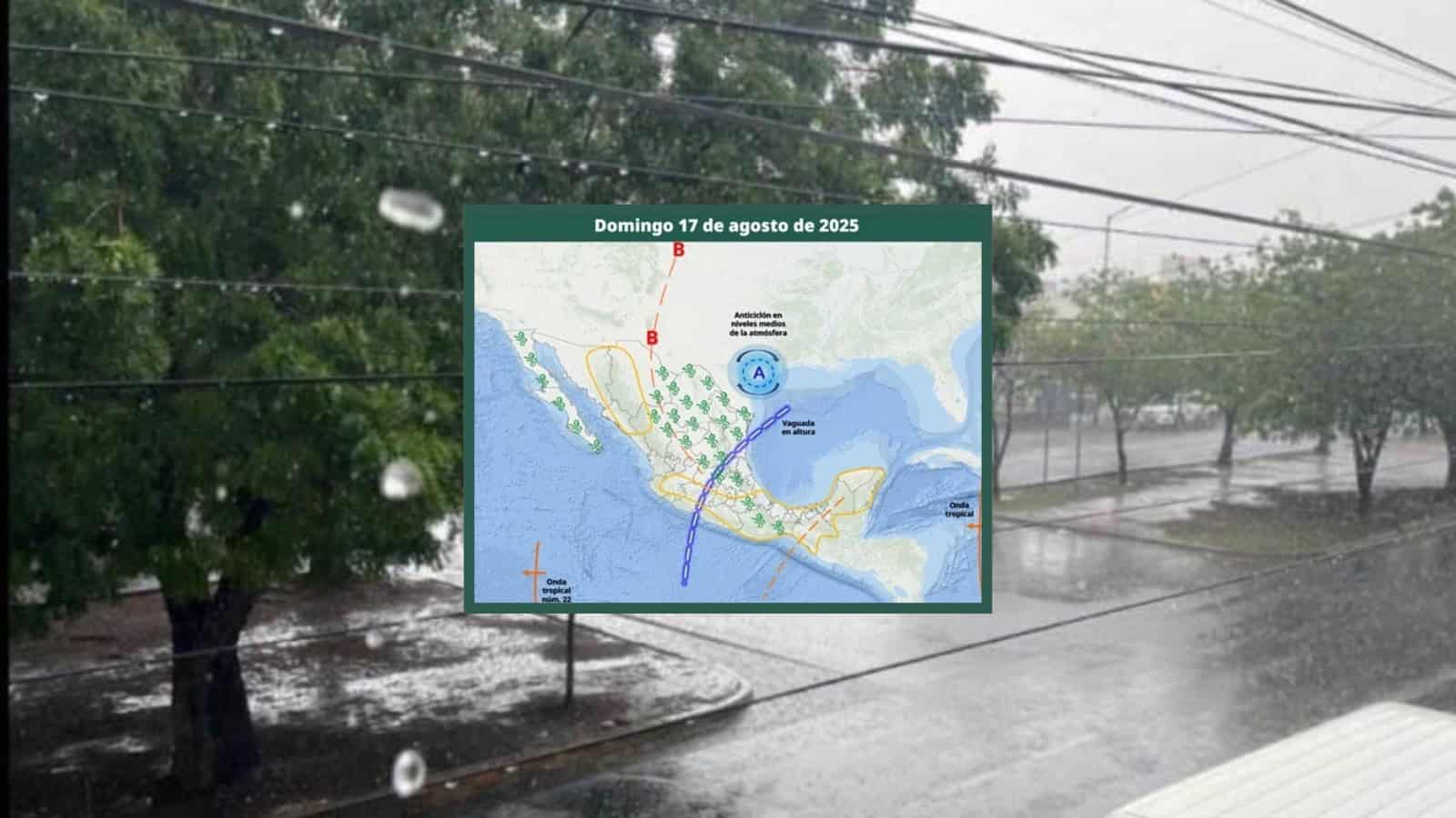 Clima en Sonora hoy 17 de agosto; se esperan lluvias para este domingo
