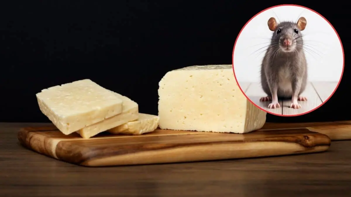 Queso contaminado por ratas