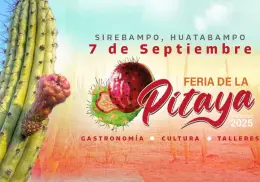 Invitan a participar en la Feria de la Pitaya Sirebampo 2025
