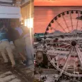 Apagón deja atrapados a usuarios en rueda de la fortuna en Cancún | VIDEO