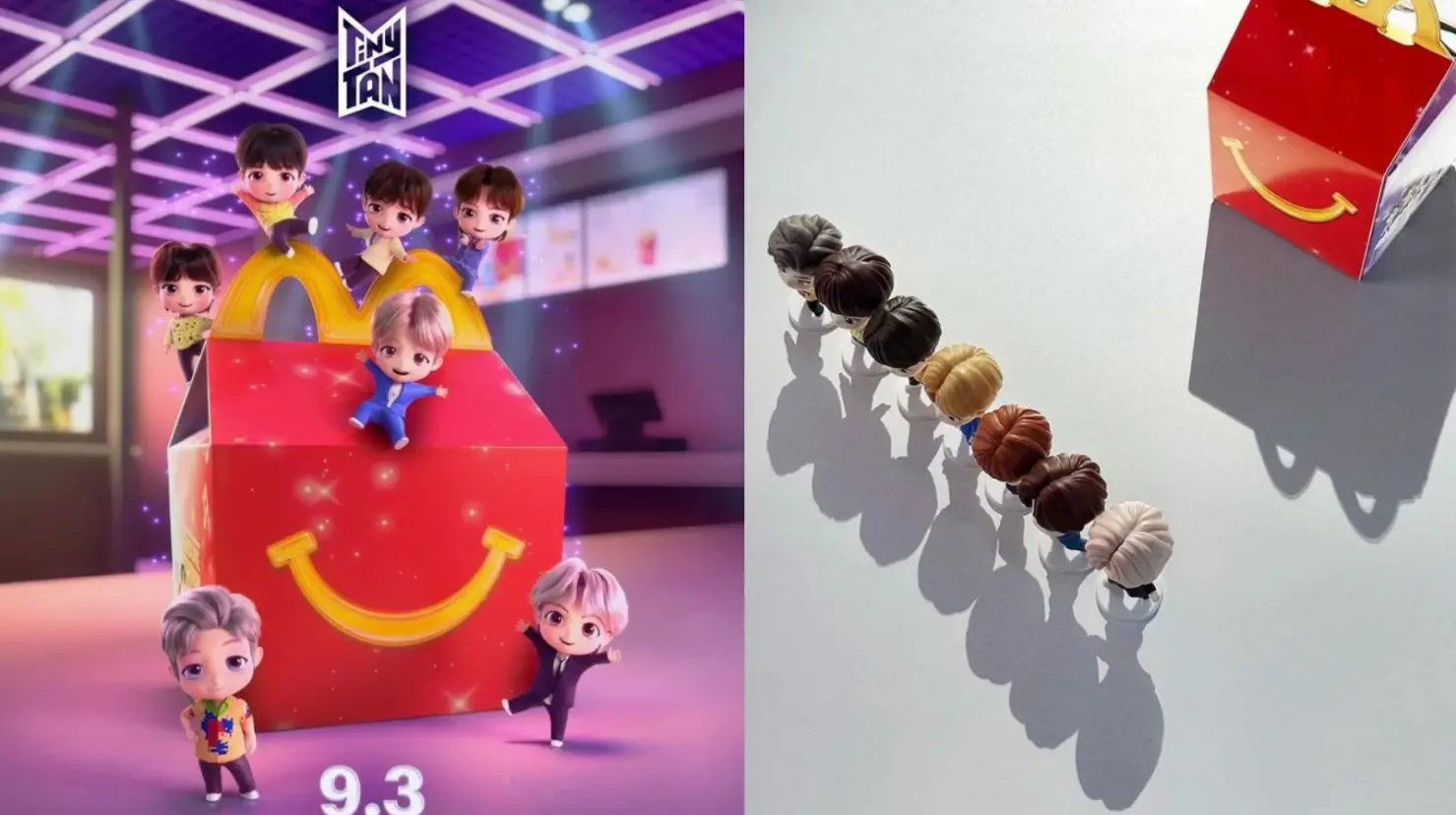 McDonald´s traerá de vuelta a TinyTAN con una edición especial de Cajitas Felices en varios países