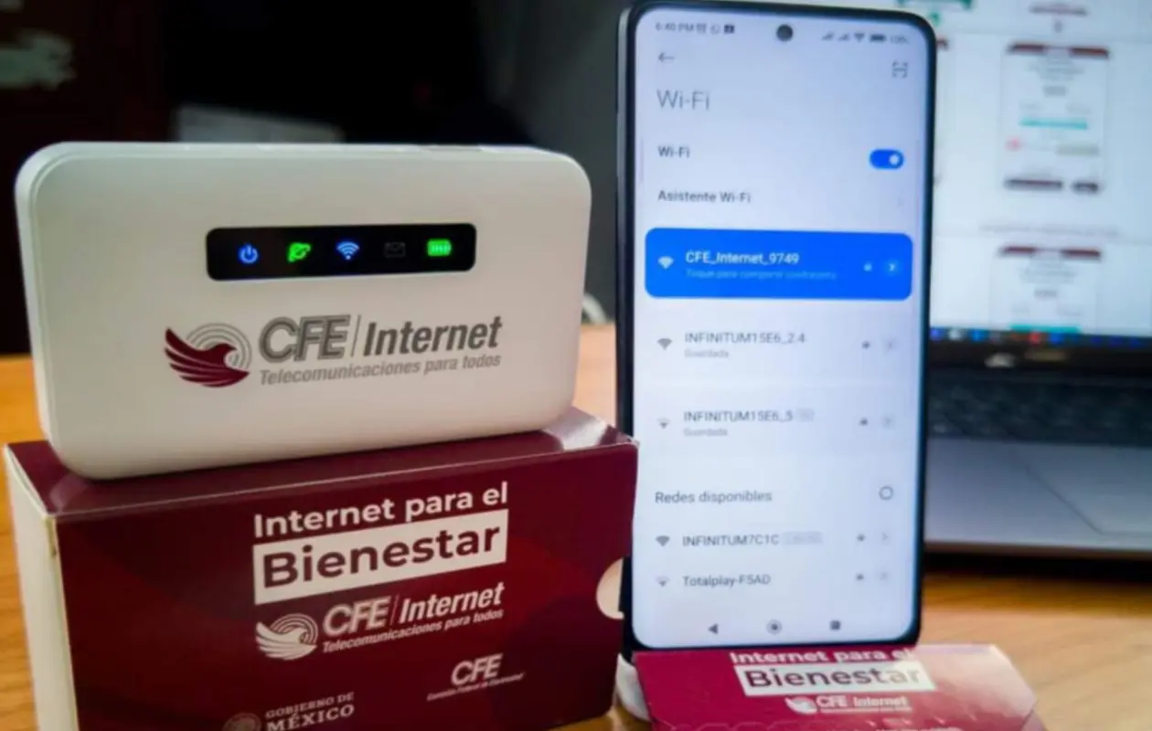 Antes de contratar el servicio, puedes verificar si tu equipo es compatible con la red de CFE Internet.