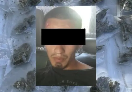 Detienen a sujeto con droga en la colonia Campestre de Ciudad Obregón