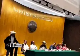 Guarijíos exigen justicia en la Ciudad de México