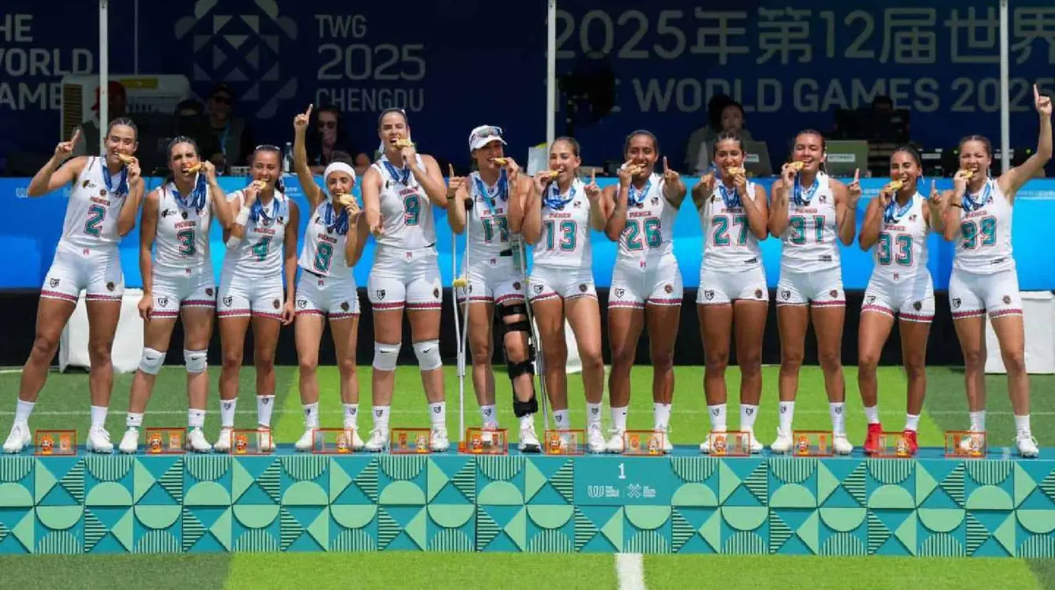 México hace historia: Selección Femenil de Flag Football conquista el oro en los World Games 2025