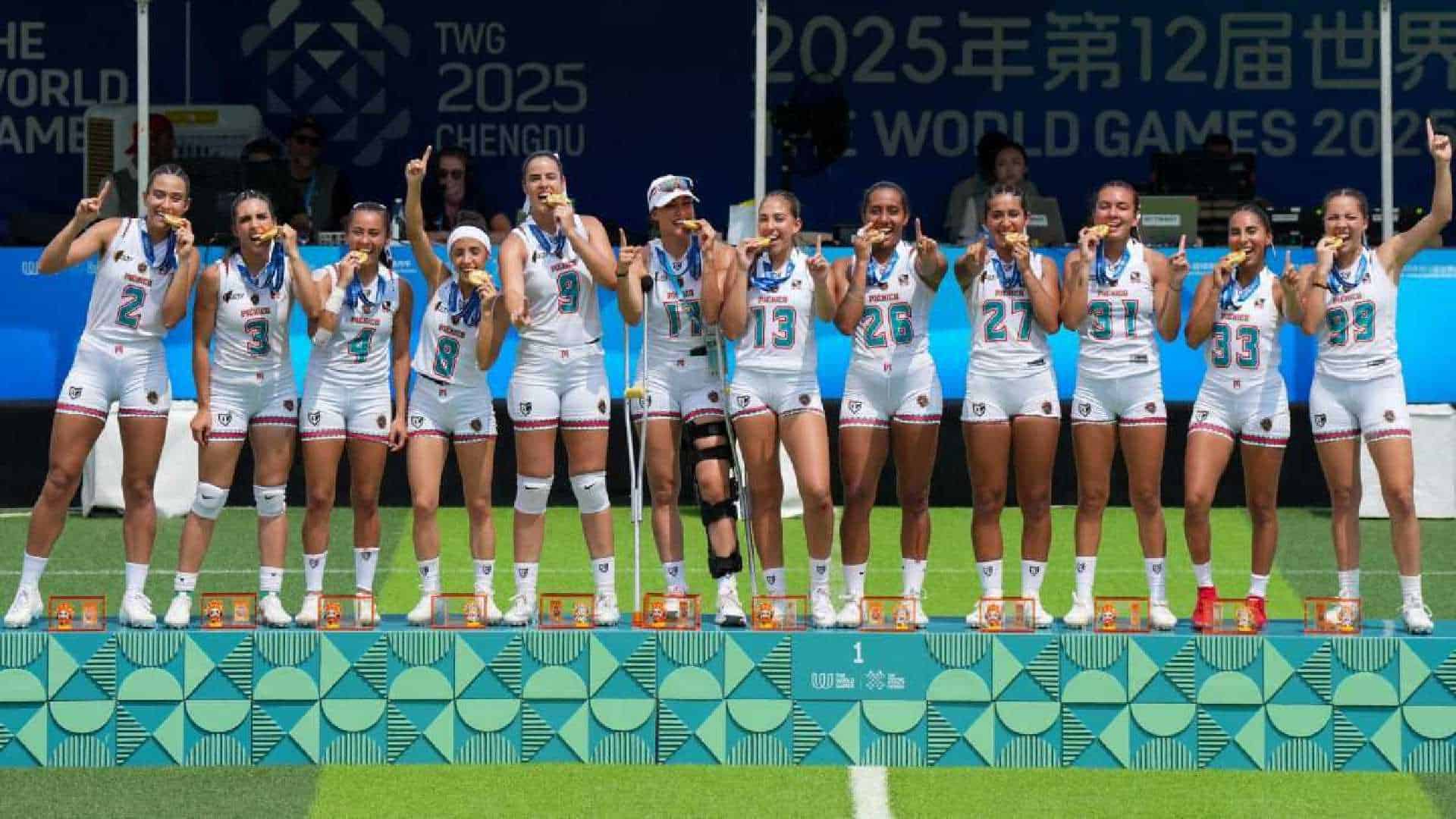 México hace historia: Selección Femenil de Flag Football conquista el oro en los World Games 2025