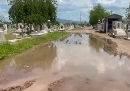 Falta limpieza en Panteón de Guadalupe