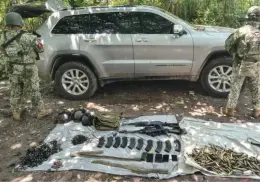 Desmantelan campamento del crimen organizado en Elota, Sinaloa