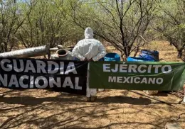 Desmantelan laboratorio de metanfetamina al norte del estado de Sonora