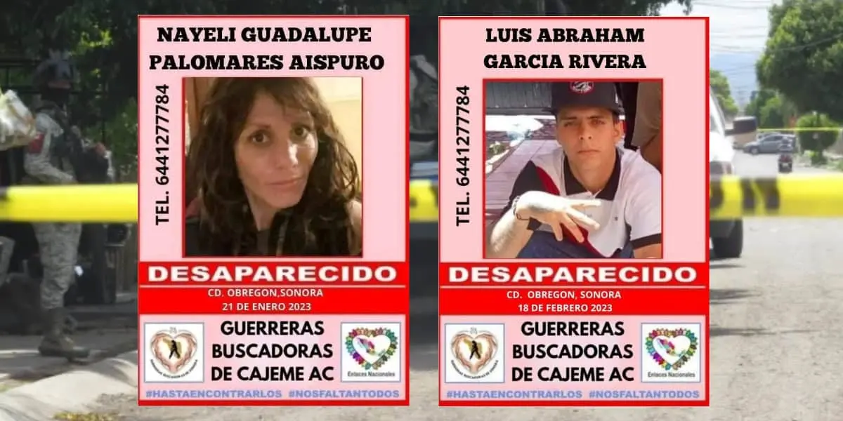 En el año 2023, se reportó la desaparición de varias personas, quienes fueron incluidas en fichas de búsqueda para localizar su paradero