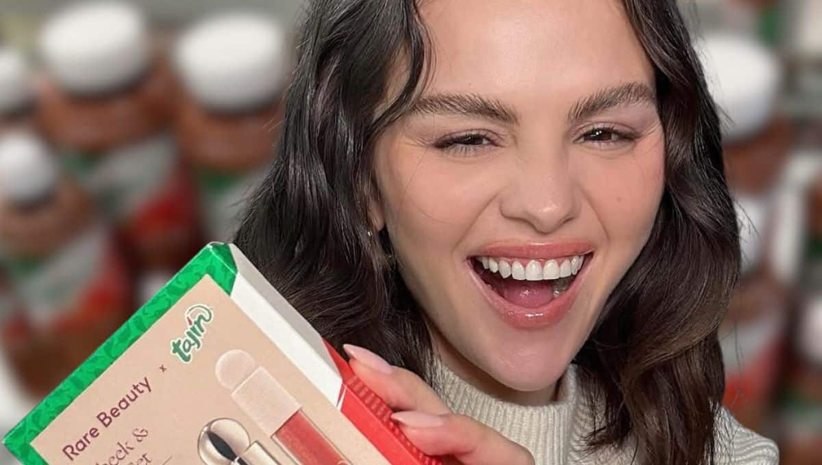 Selena Gómez presume inesperada colaboración con Tajín y Rare Beauty