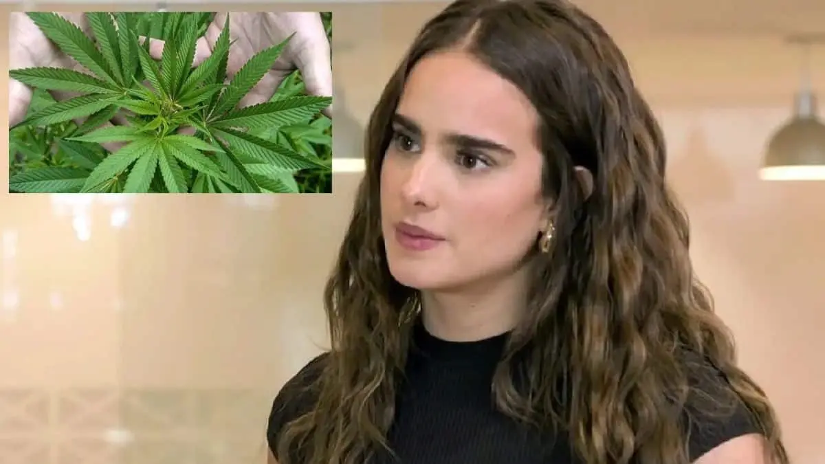 Gala Montes adicta a la marihuana