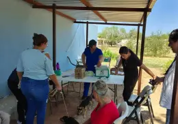 Cuidan salud de comunidades de la zona rural