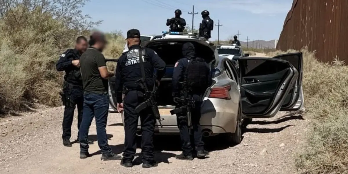 José Rafael "N", quien fue sorprendido intentando deshacerse de evidencia mientras conducía un vehículo