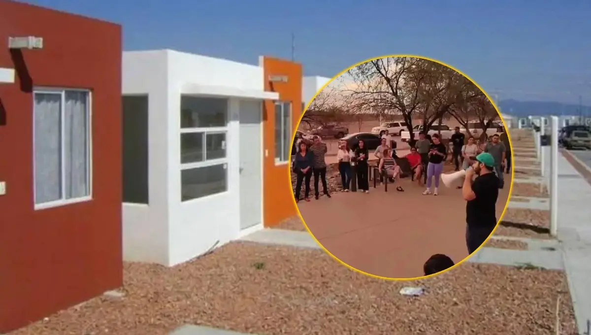 Vecinos rechazan Viviendas del Bienestar en Hermosillo. Foto: Original