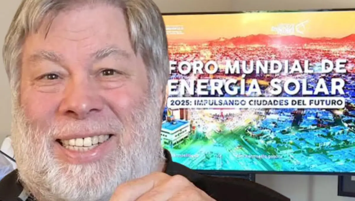 Steve Wozniak estará este año en Foro de Energía Solar / Canva