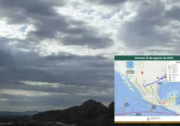 Clima en Sonora hoy viernes 22 de agosto: Tormentas aisladas y calor extremo marcarán para el estado