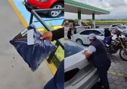 Alerta por estafa: Así venden ropa usada como si fuera nueva en autopista