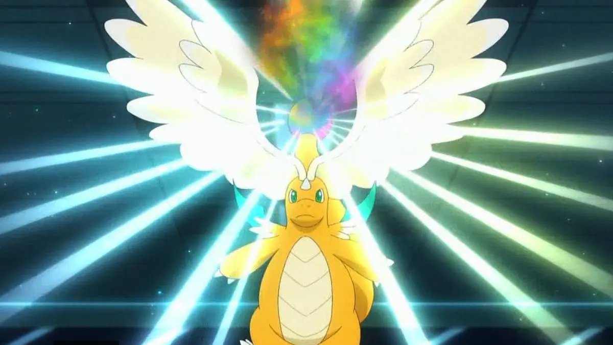 Mega Dragonite debuta en el anime