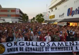 Protesta contra CFE sigue en pie