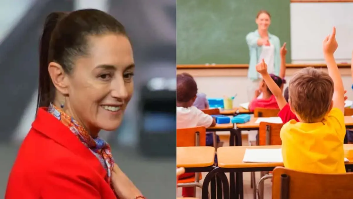 Claudia Sheinbaum cambia el calendario escolar