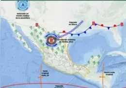Clima en Sonora hoy 24 de agosto: lluvias ligeras a moderadas con fuertes vientos llegan a la región