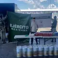 Detectan tráiler con millonario cargamento de droga al norte de Sonora