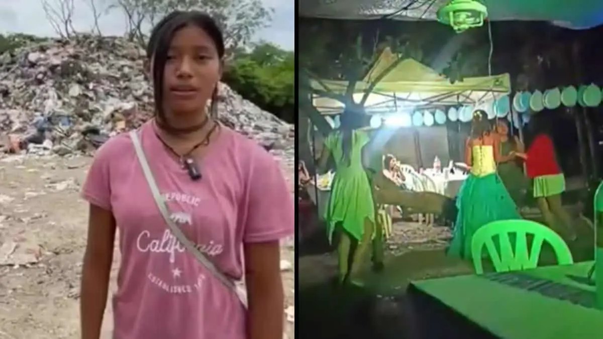 Isela Morales: joven de escasos recursos celebra sus XV años