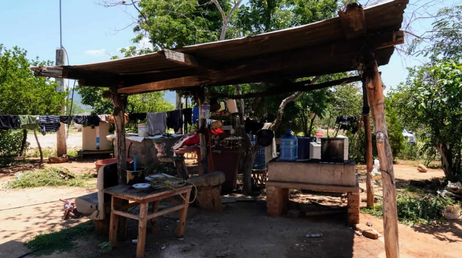 Nahuibampo, una comunidad en Álamos con rezago en vivienda y fallas en servicios