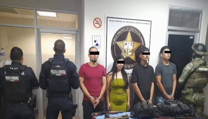 Rescatan a persona privada de la libertad en Ciudad Obregón; hay cuatro detenidos