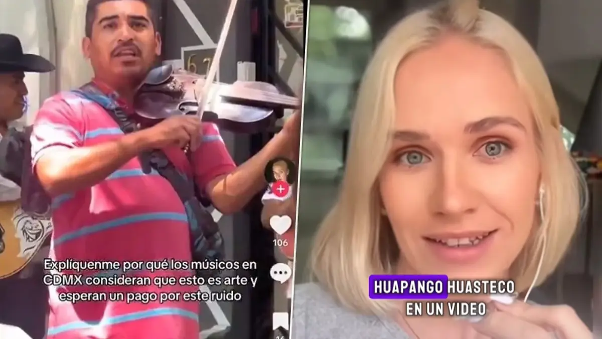 VIDEO | Tunden a rusa que criticó el huapango de músicos mexicanos en la CDMX