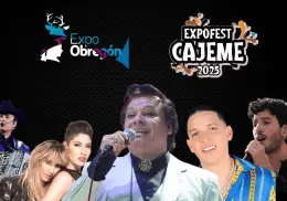 Grandes artistas que se presentaron en la Expo Obregón