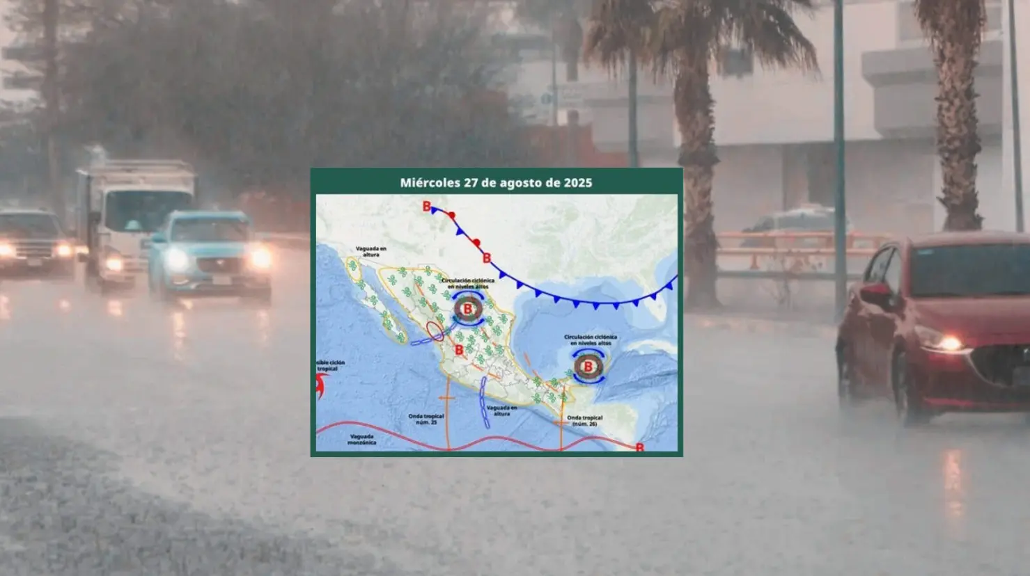 Durante esta semana prevalecerá un ambiente de caluroso a muy caluroso, con temperaturas máximas entre 40 y 45°C.