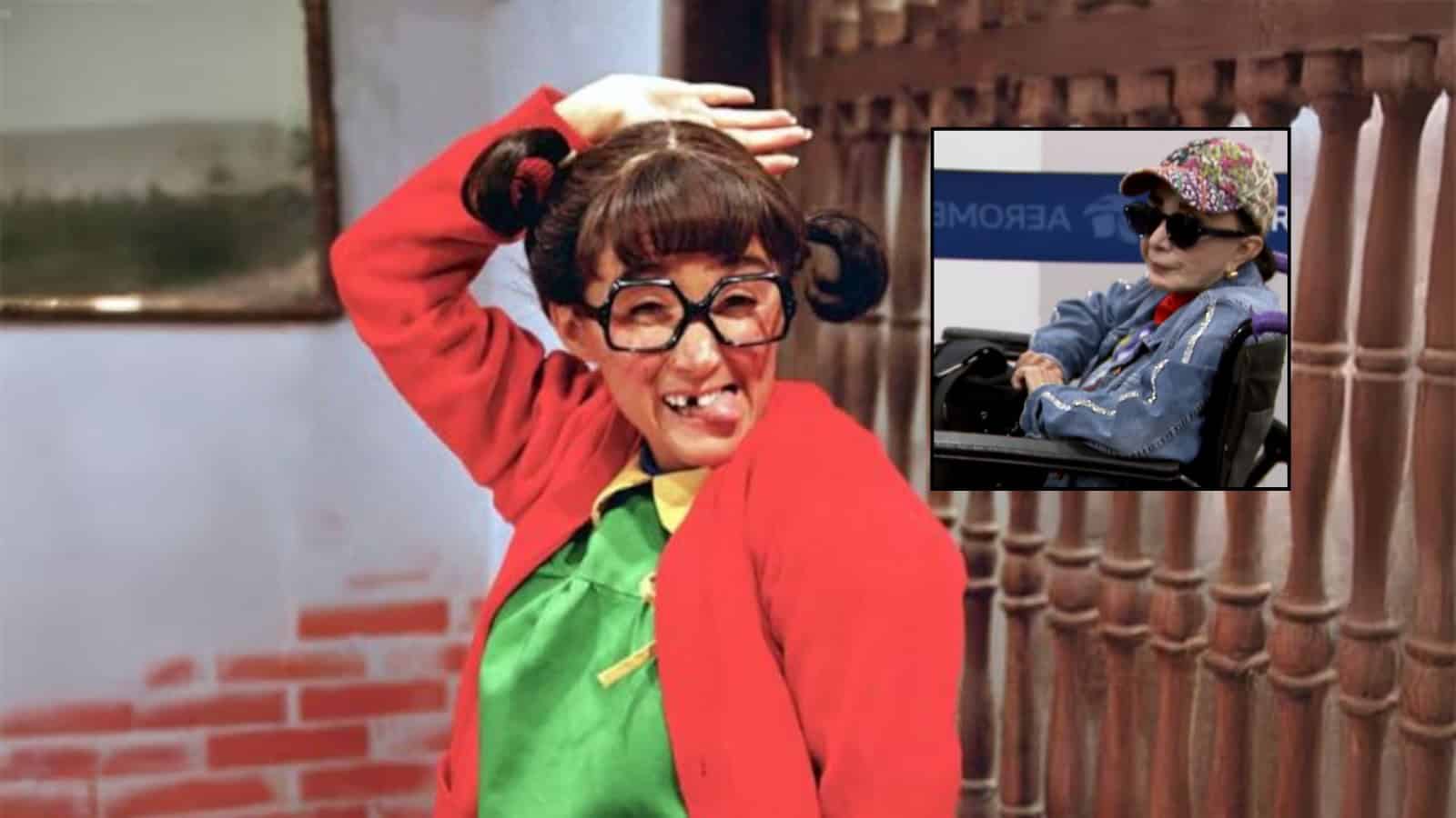 ¿Cuál es el estado de salud de María Antonieta de Las Nieves La Chilindrina tras ser hospitalizada?