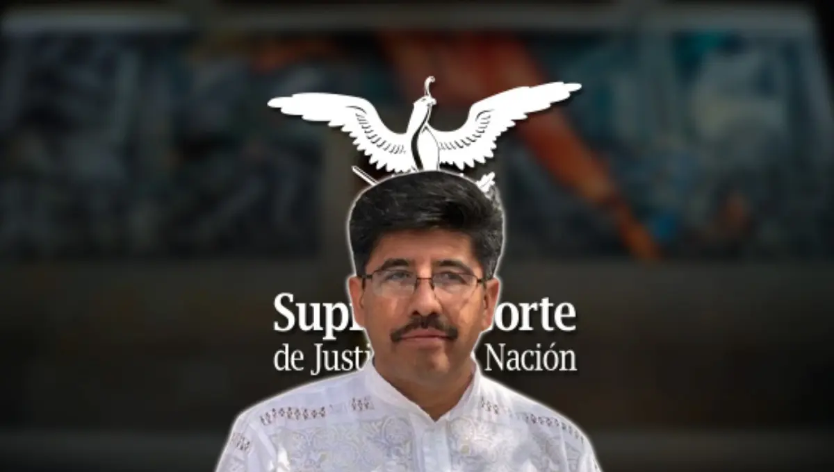Él es Hugo Aguilar, maestro que defenderá a los indígenas en la SCJN. Foto: Original
