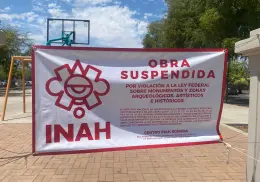 INAH suspende obra del Ayuntamiento de Hermosillo
