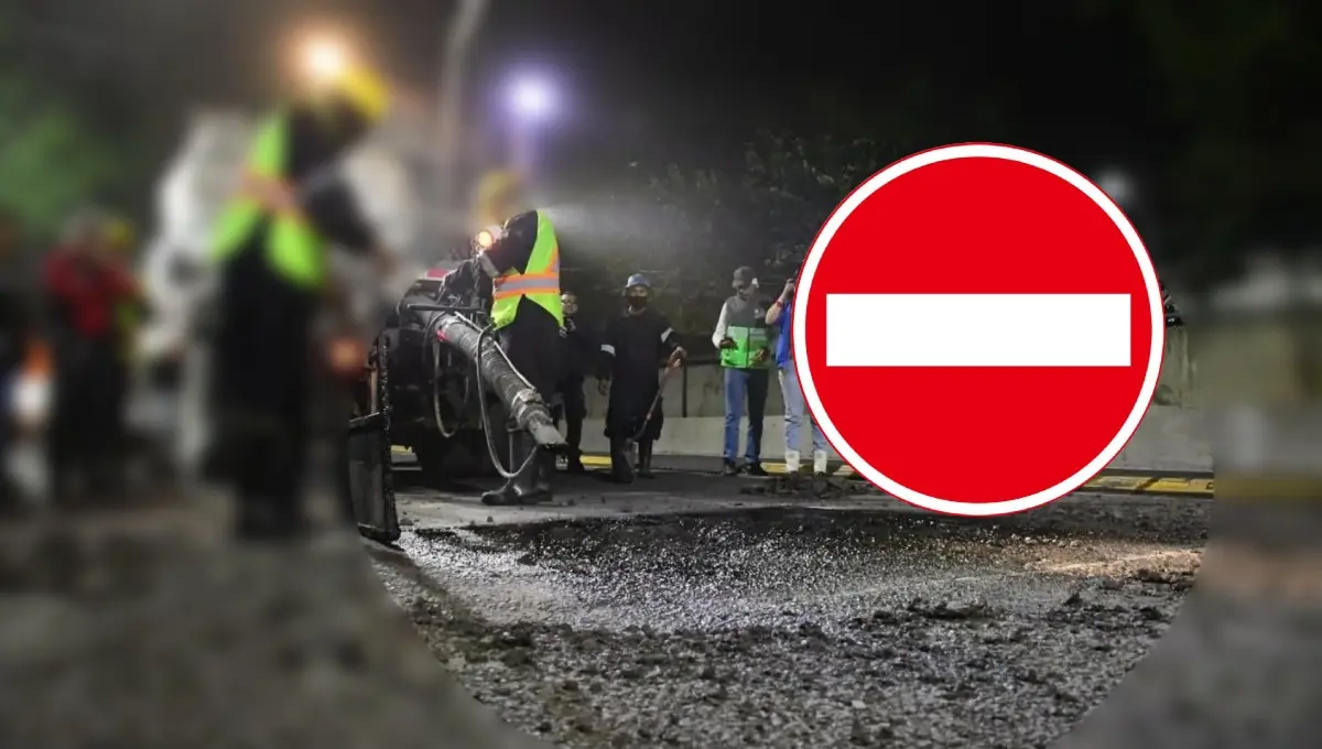 Obras nocturnas provocarán cierres en avenidas en la CDMX. Foto: Original