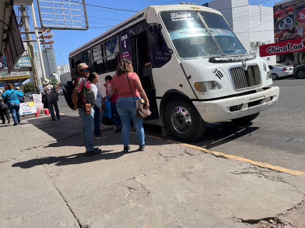 Acosta Cárdenas dijo que el sindicato considera positivo que lleguen más camiones del transporte urbano al municipio 
