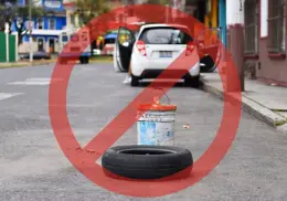 Este es el castigo por apartar lugares en la Ciudad de México