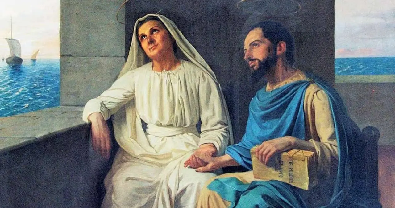 Santa Mónica, ejemplo de amor maternal y fe cristiana. Foto: Desde la Fe.