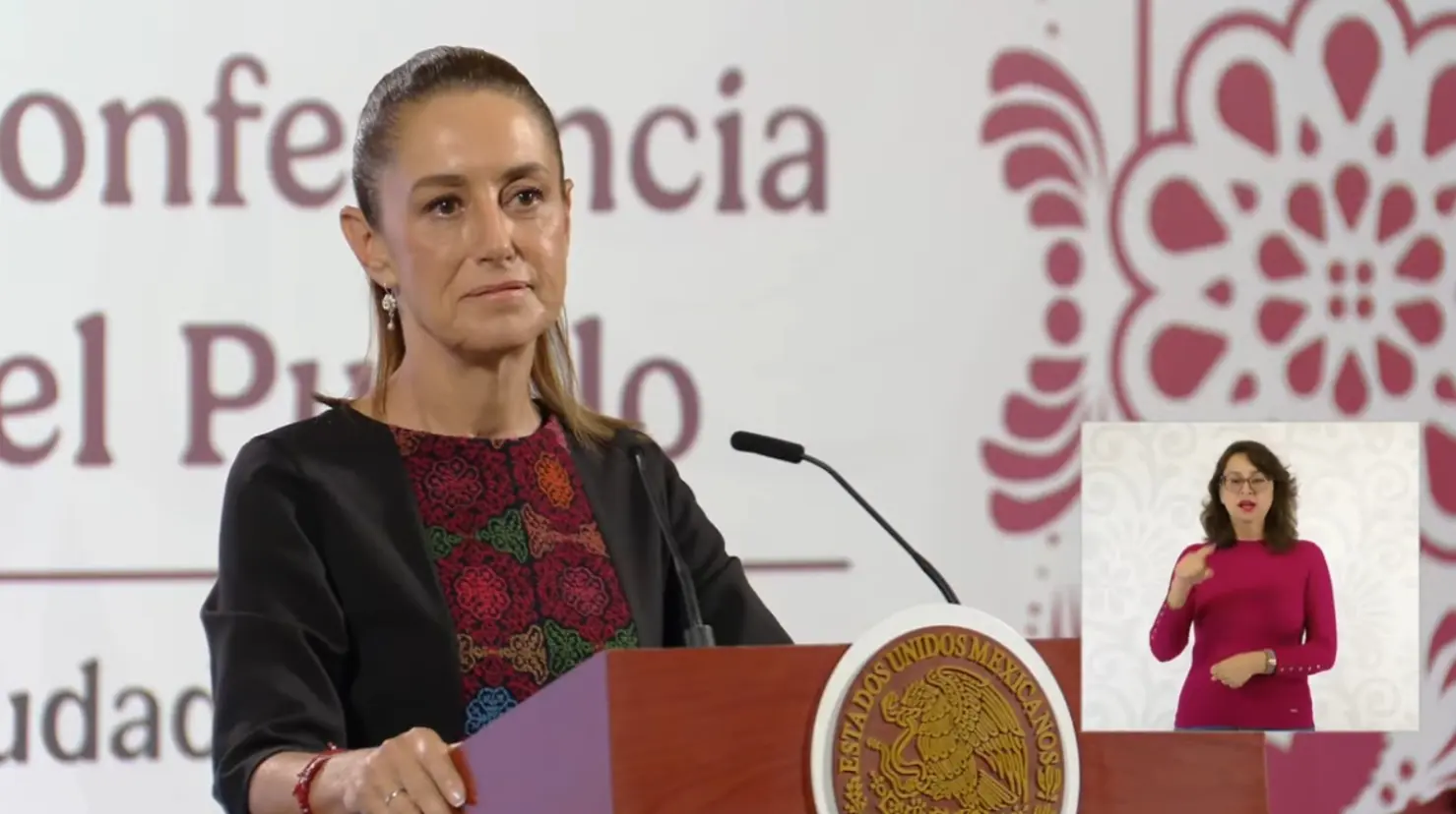 "Por supuesto, estamos en contra de cualquier soborno o acto de corrupción que tenga que ver particularmente con el tema de seguridad, afirmó la mandataria