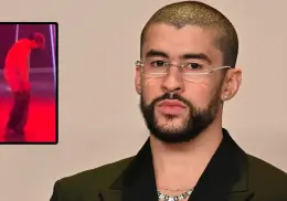 VIDEO | Bad Bunny sufre vergonzoso incidente: se queda en calzones en pleno concierto