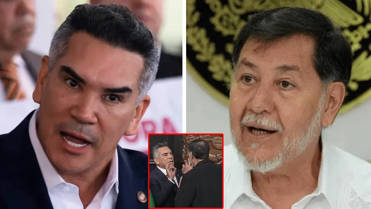 VIDEOS | Así fue la pelea entre Alito Moreno y Fernández Noroña en el Senado desde diferentes ángulos
