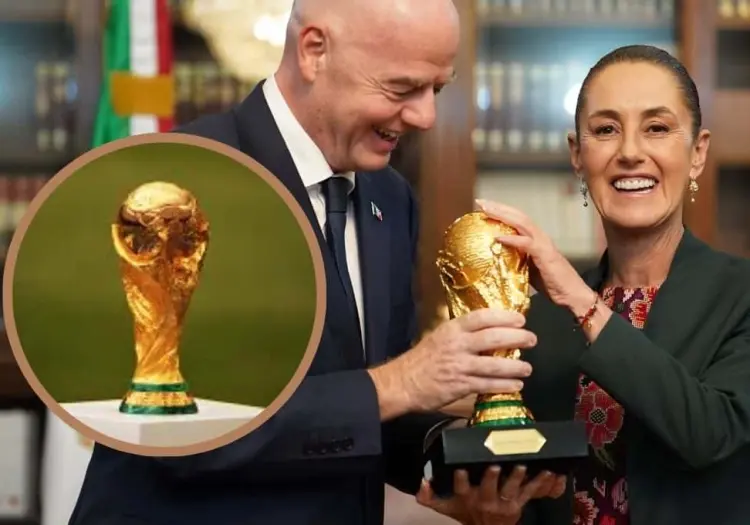 Esta es la razón por la que la presidenta Sheinbaum puede tocar la Copa del Mundo de la FIFA